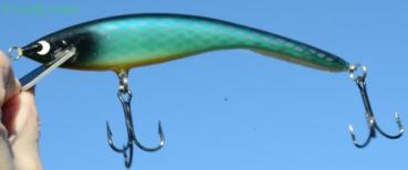 Turus Ukko Original Wobbler, Länge: 20 cm, Farbe: Sonderfarbe Alpines Fischen SAF von Suomen Uistin The Finnish Lure Company (Jarmo Rapala)